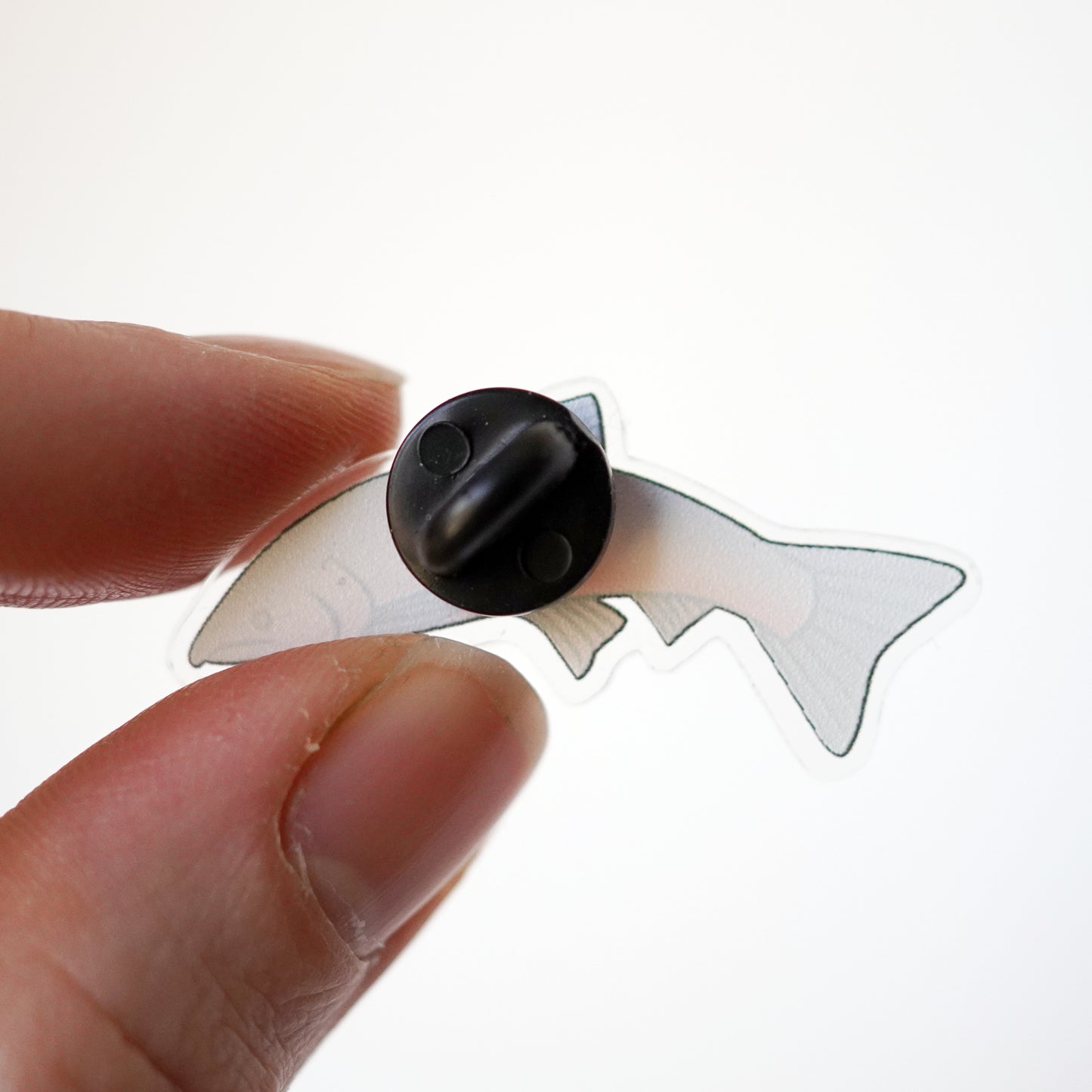 Coho Salmon Eco-Friendly Acrylic Pin