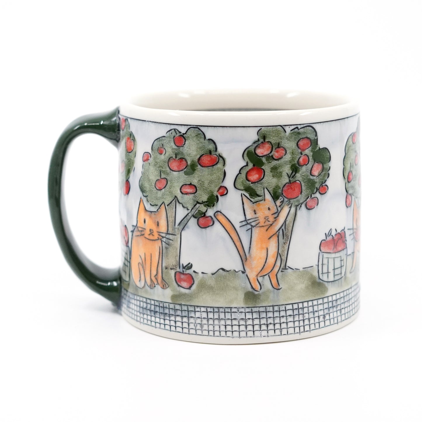 Cats Going Apple Picking Mug
