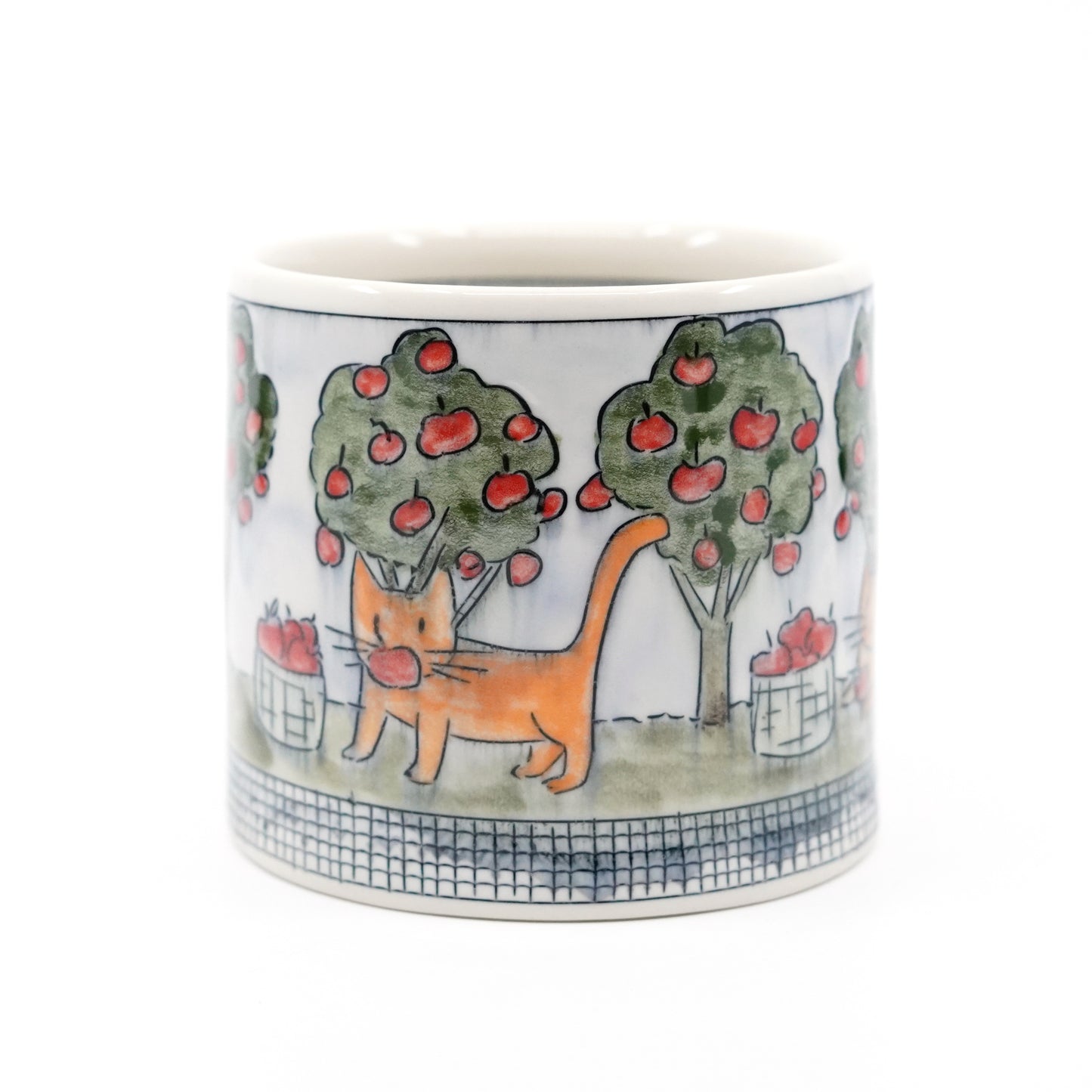 Cats Going Apple Picking Mug