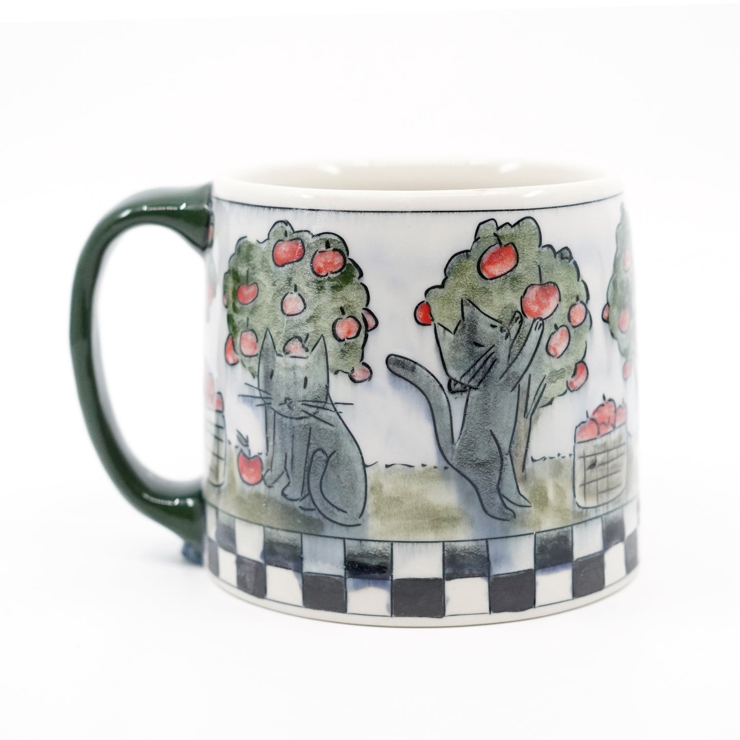Cats Going Apple Picking Mug