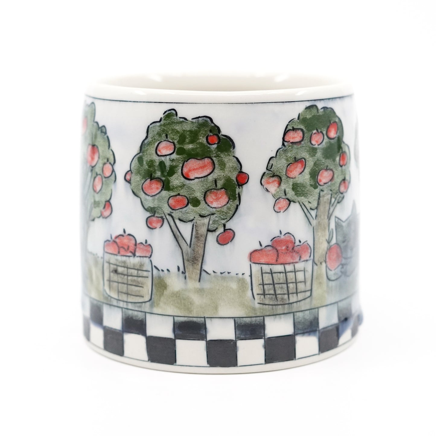 Cats Going Apple Picking Mug
