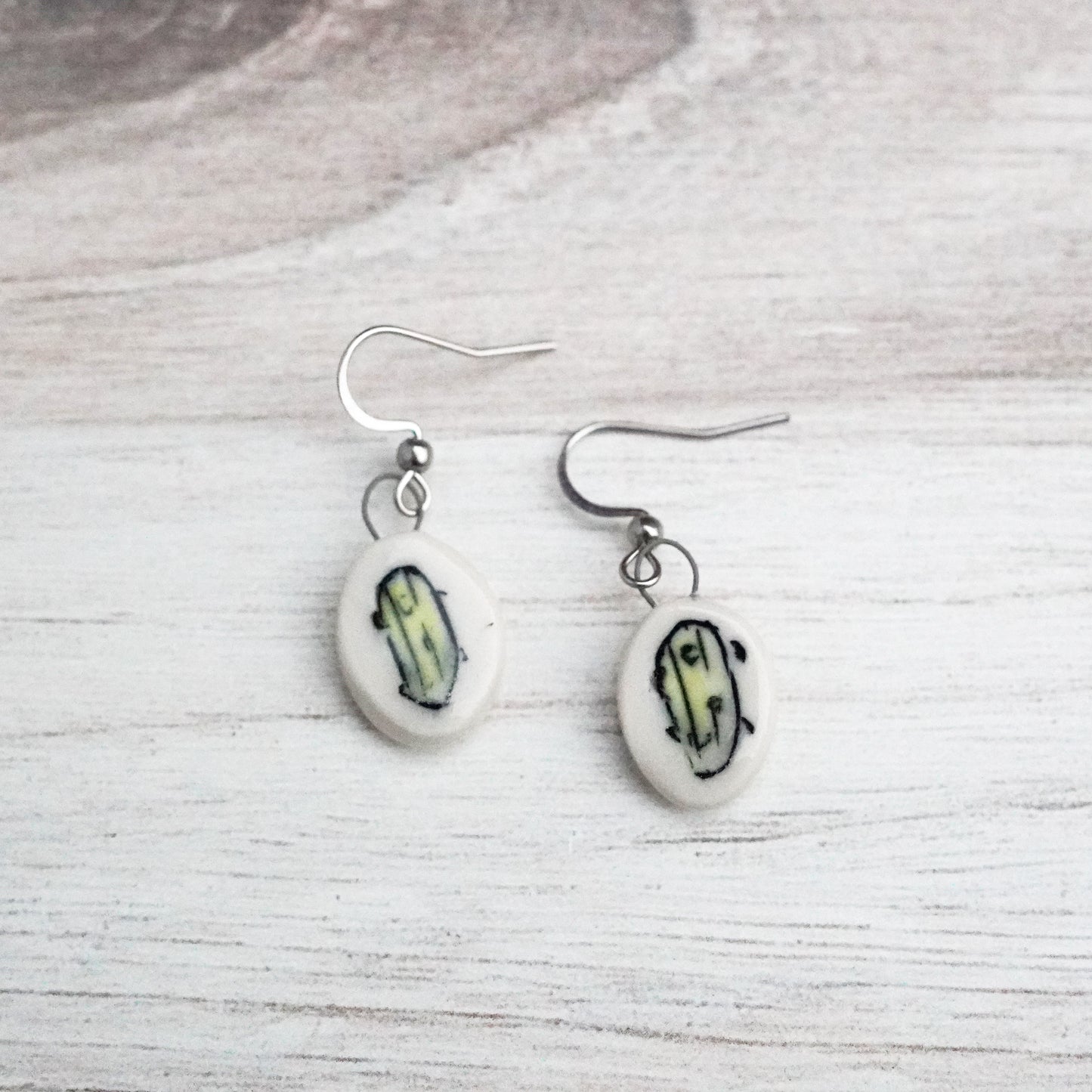 Pickle Earrings