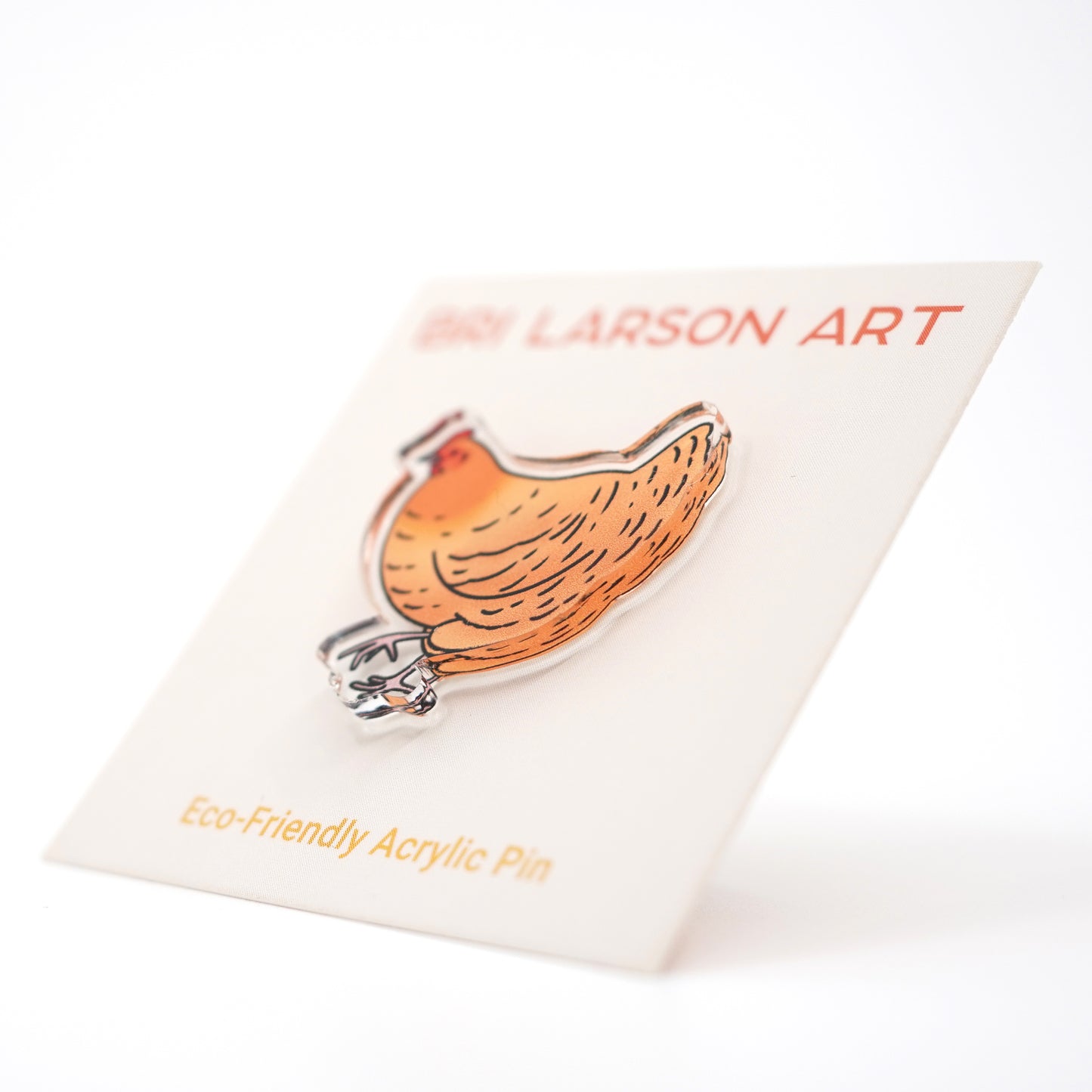 Chicken Acrylic Pin