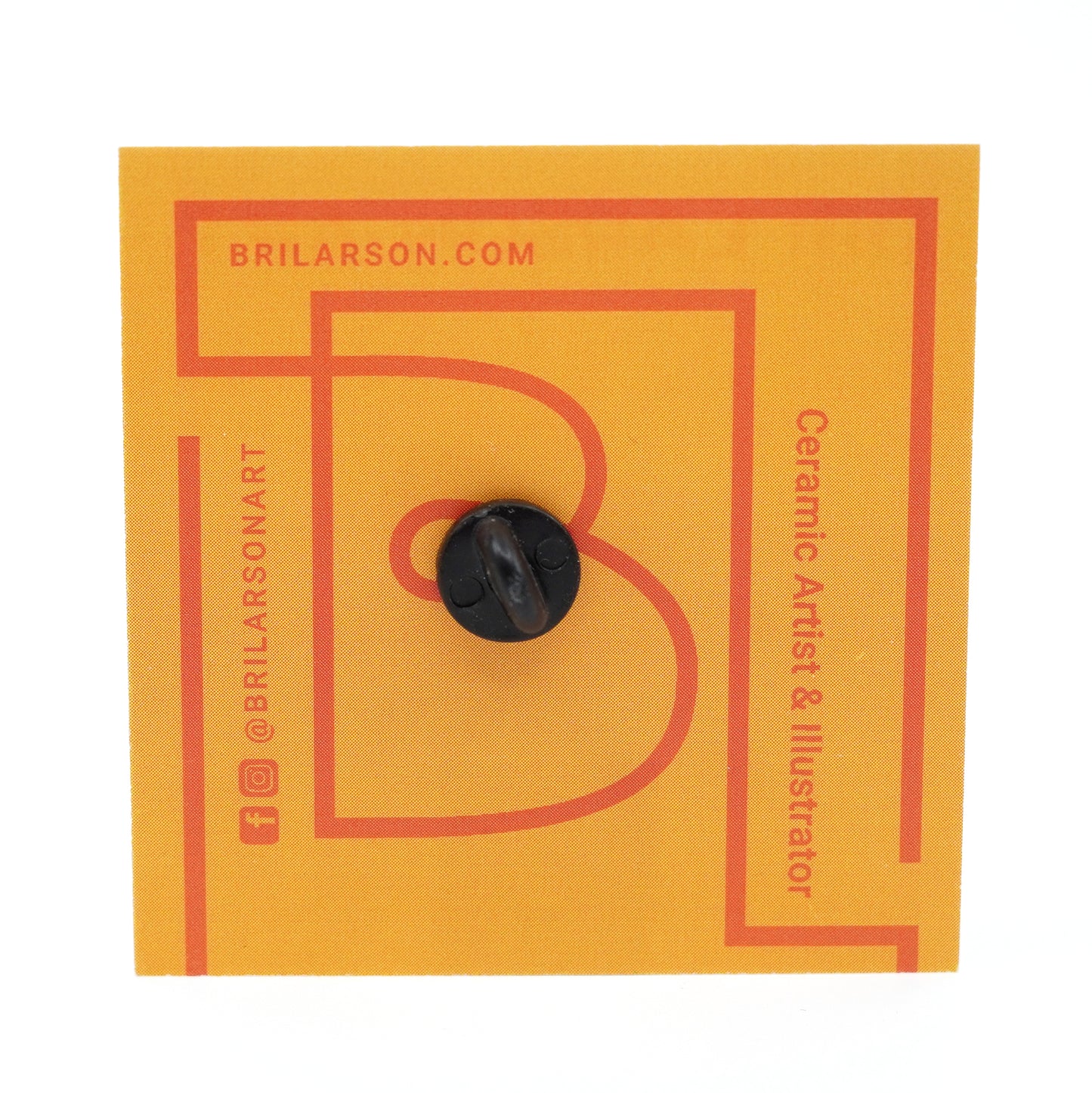 Dark Eyed Junco Acrylic Pin