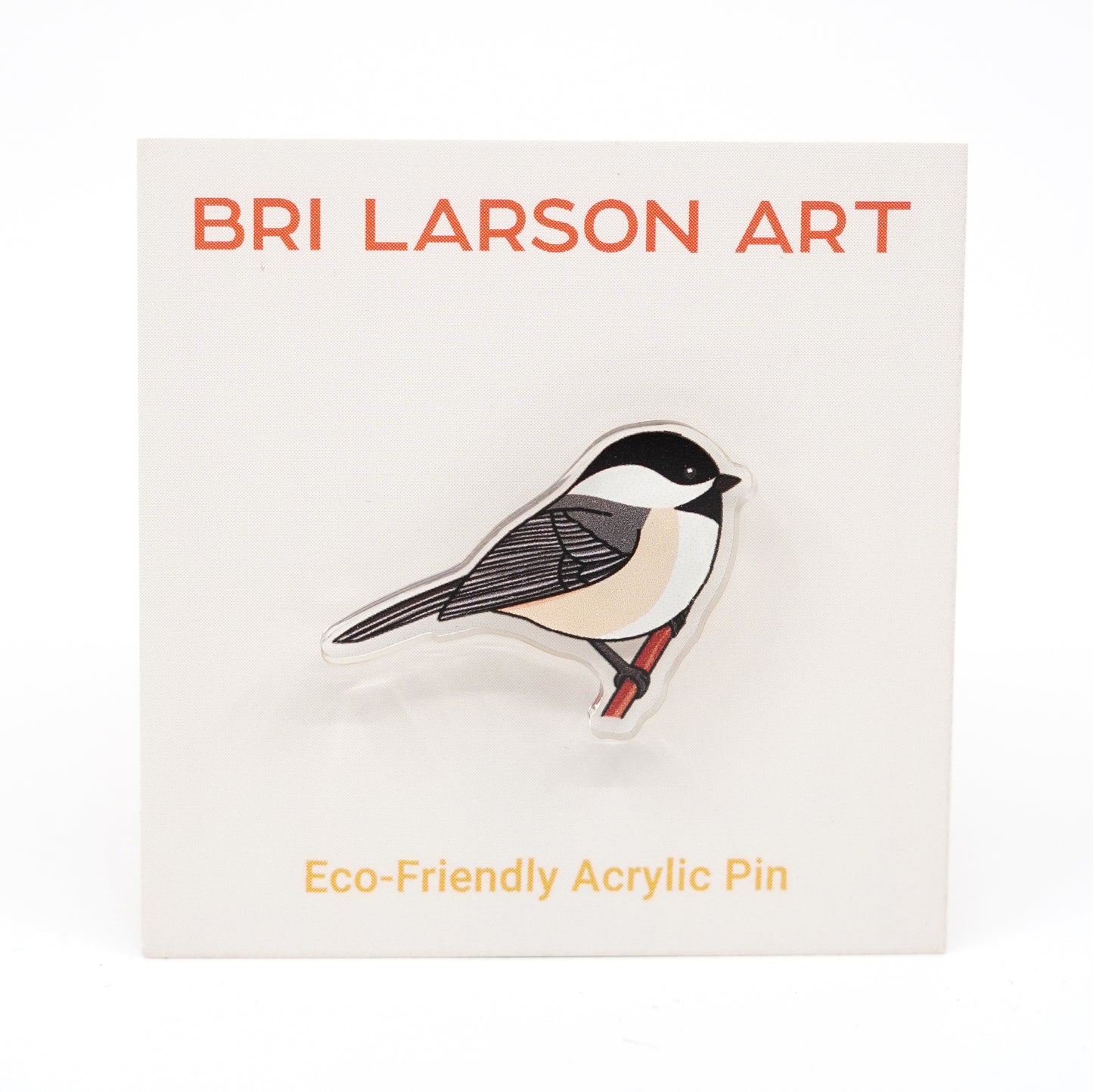 Chickadee Acrylic Pin