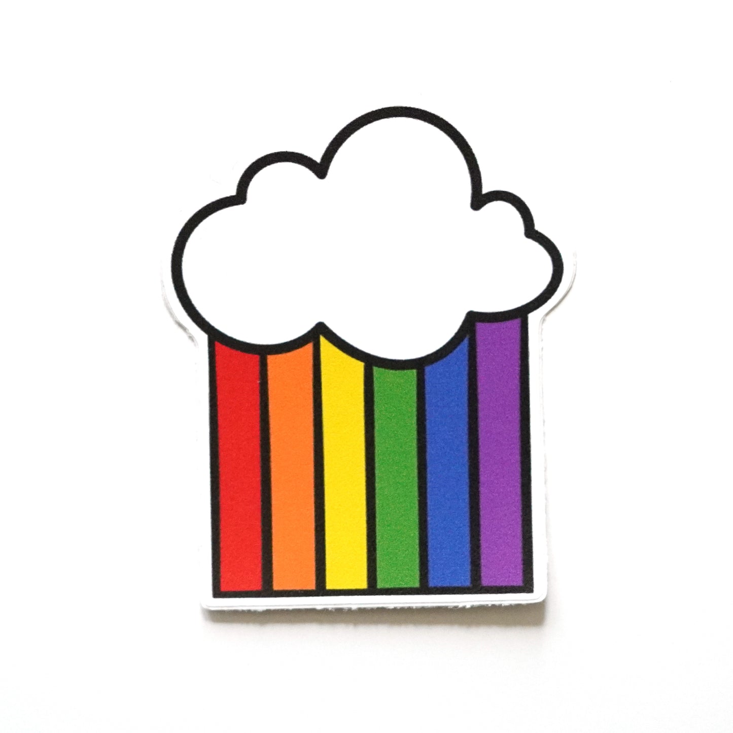 Rainbow Cloud Sticker