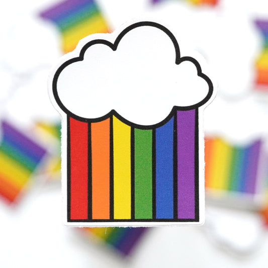 Rainbow Cloud Sticker