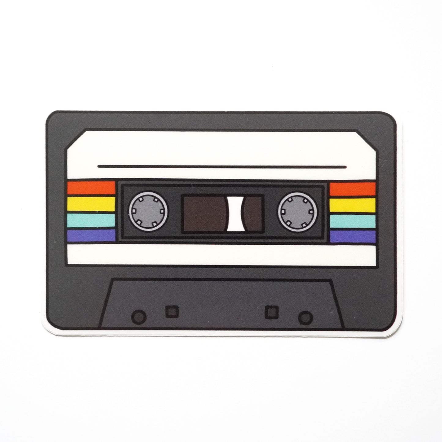 Cassette Tape Clear Sticker