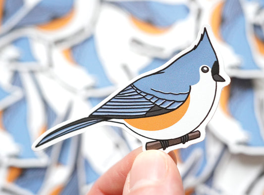 Tufted Titmouse Sticker