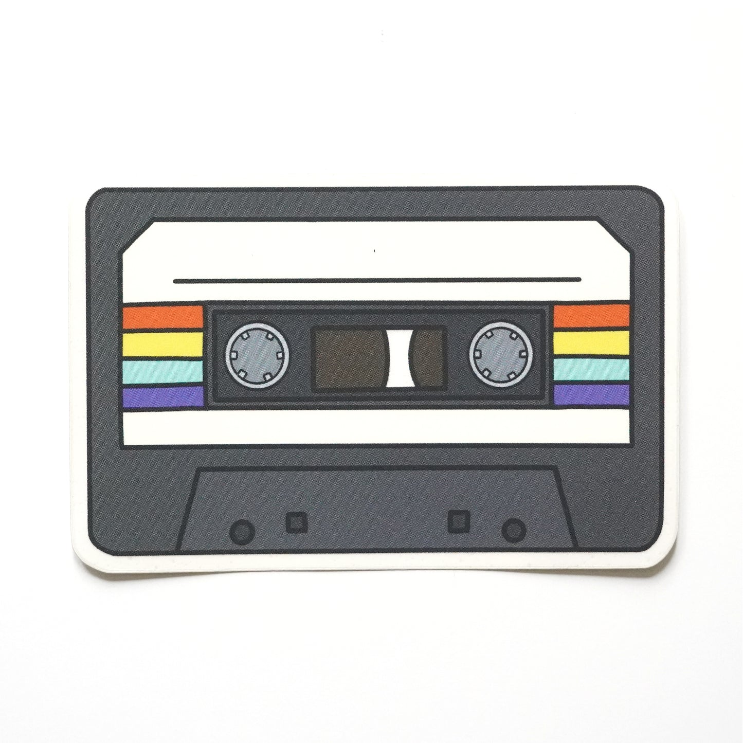 Cassette Tape Clear Sticker