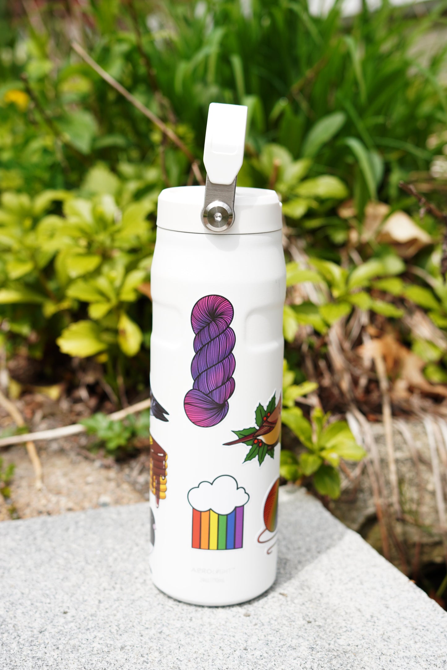 Yarn Skein Sticker Purple
