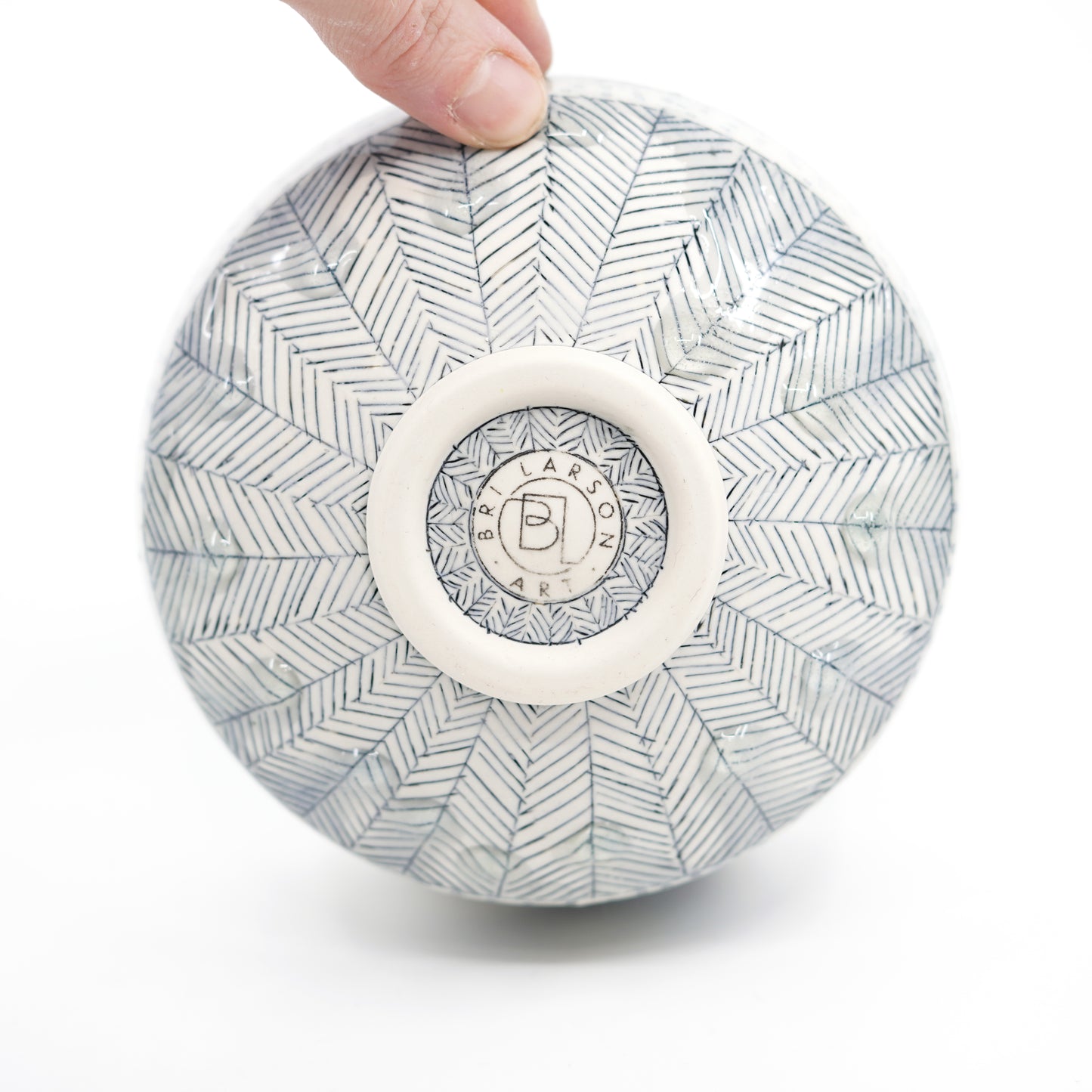 Snowy Chickadee Bowl