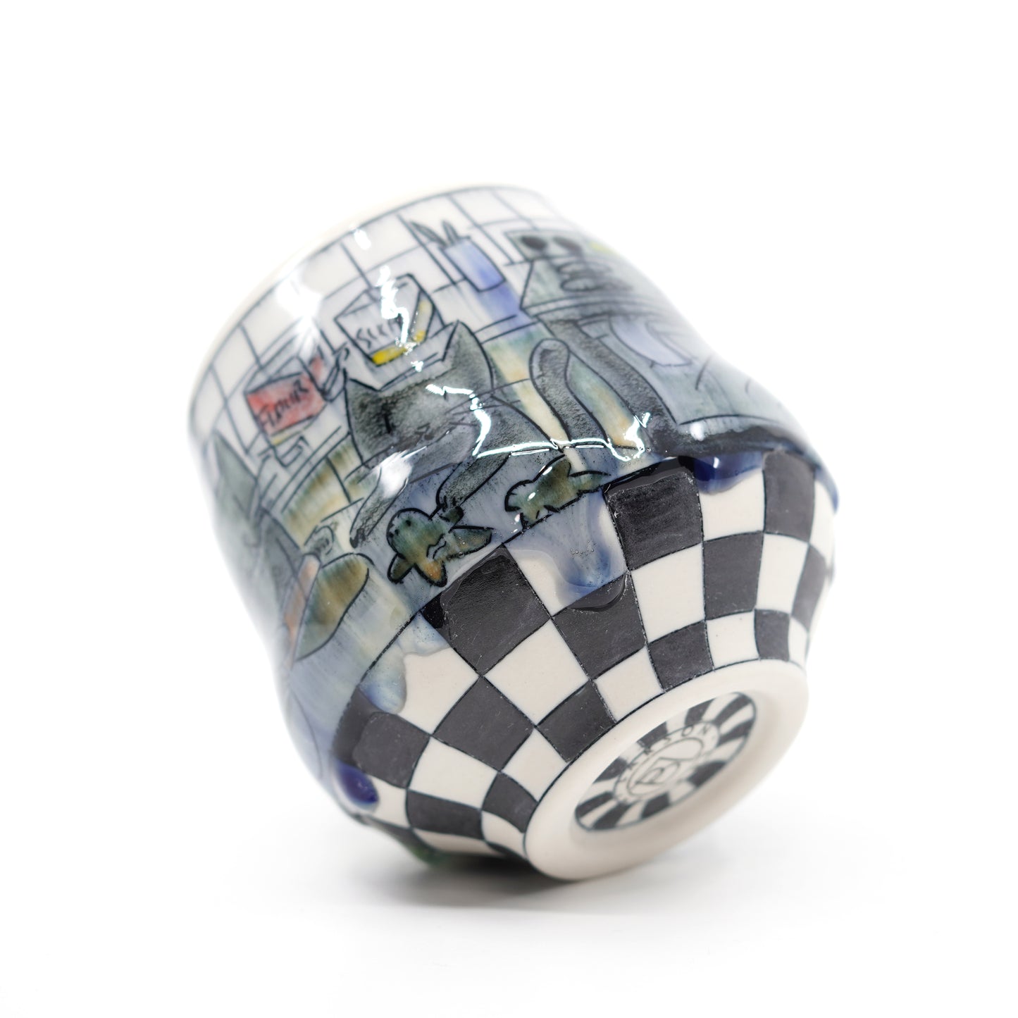 Cats Baking Cookies Cup