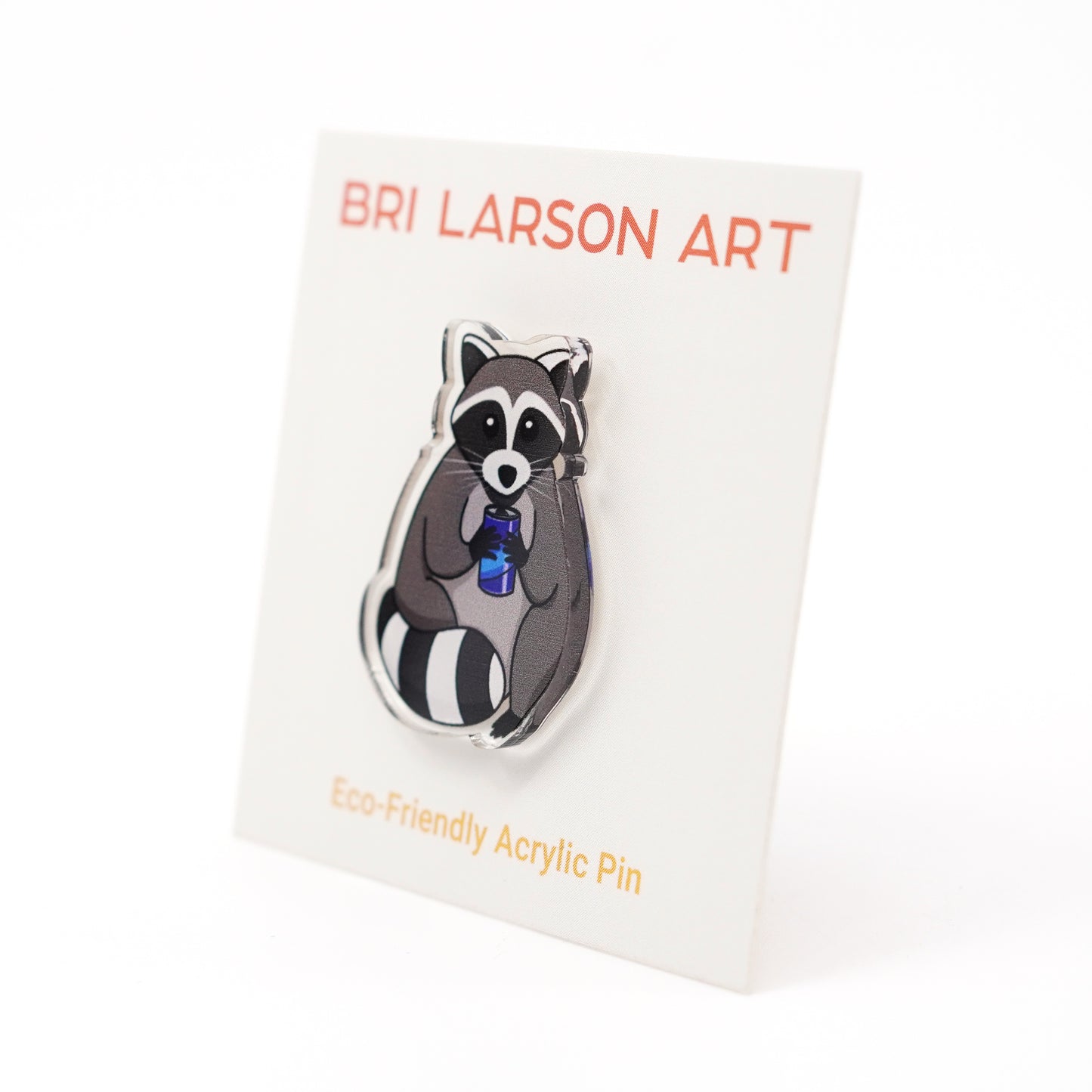 Raccoon Acrylic Pin