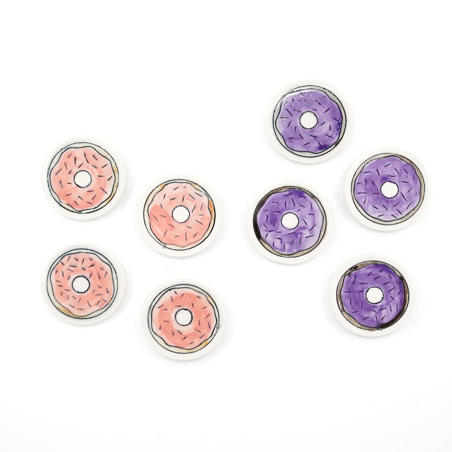Vanilla Donut Magnet