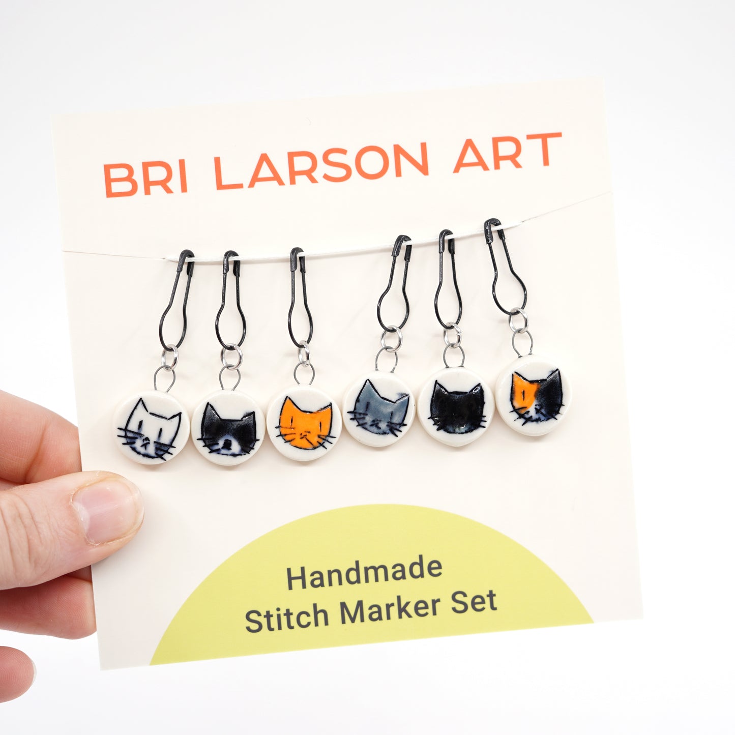Cat Stitch Marker Set - Pin Version