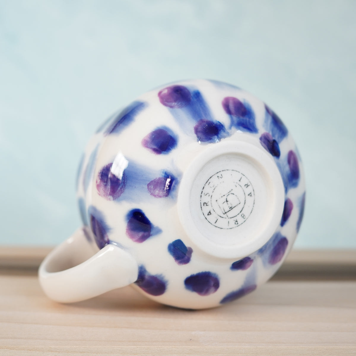Dot Pot - Purple and Blue Mug