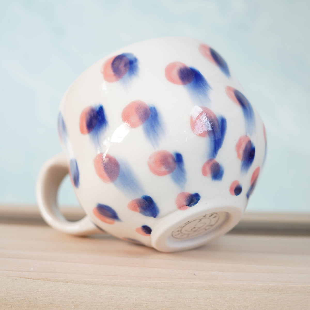 Dot Pot - Pink and Blue Mug