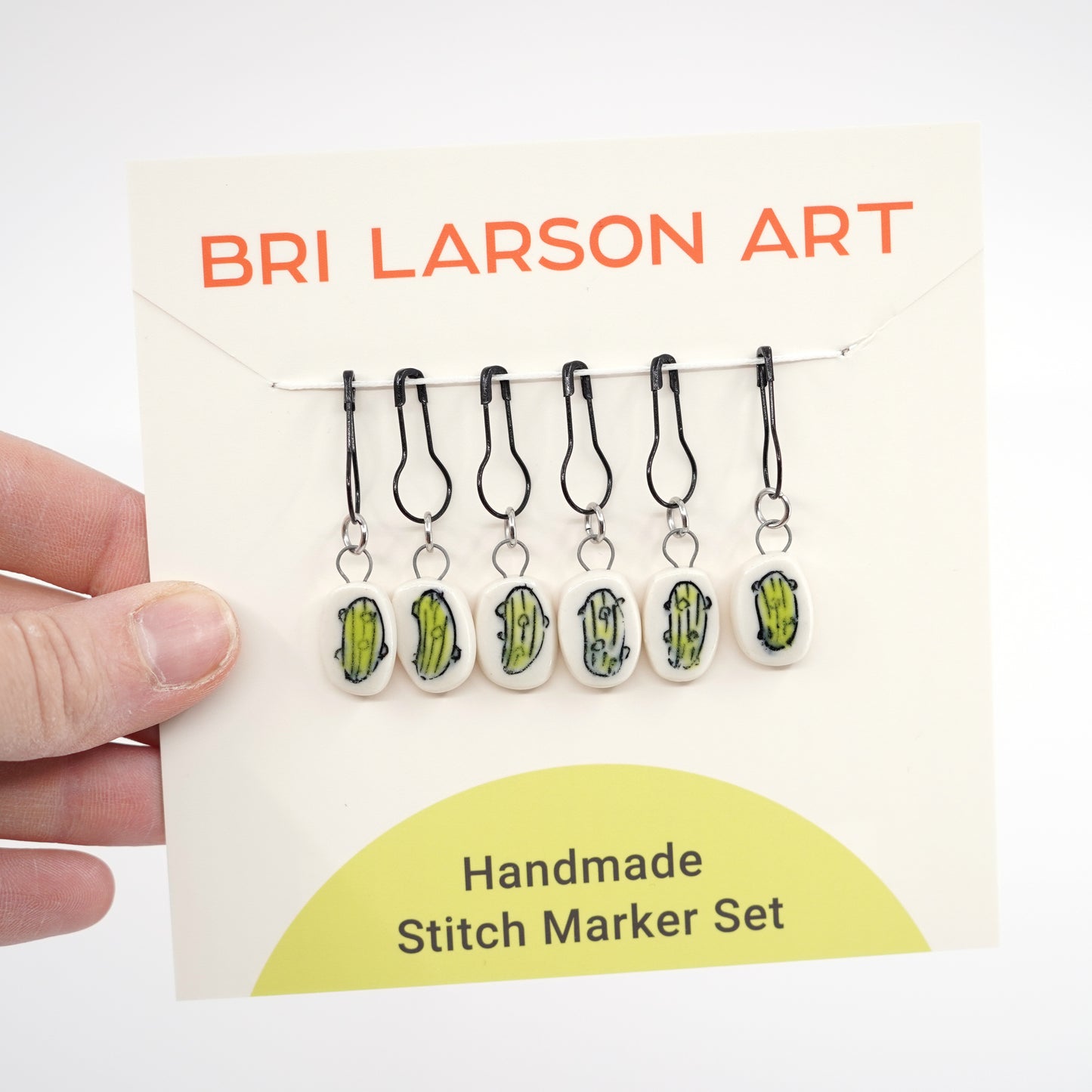 Pickle Stitch Marker Set - Pin Version