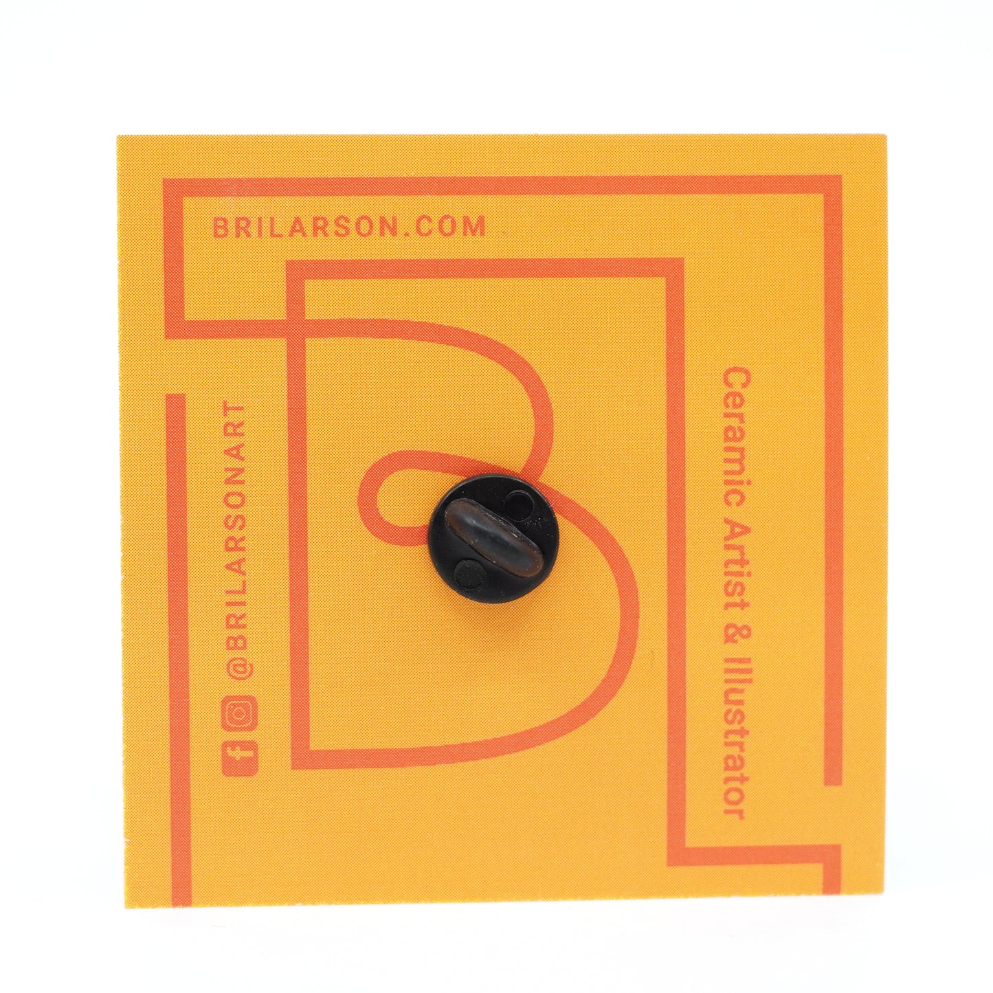 Yarn Skein Eco-Friendly Acrylic Pin / Transcend