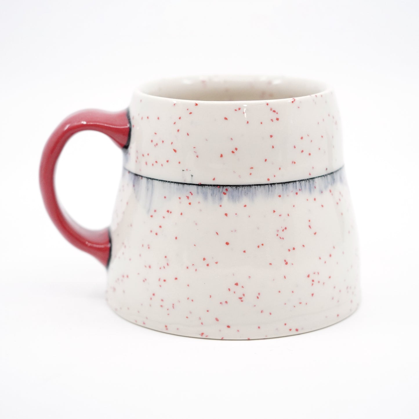 Speckled Minimalist Mug - Red