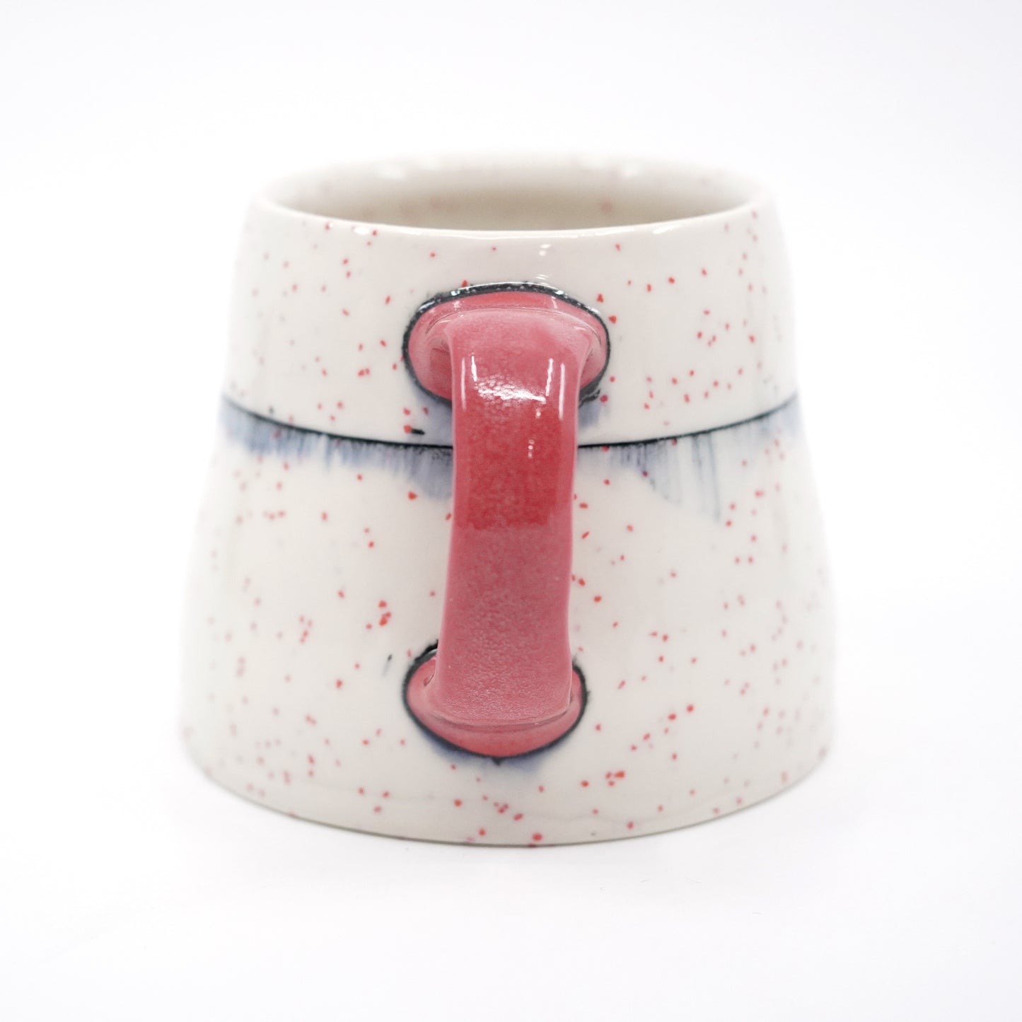 Speckled Minimalist Mug - Red