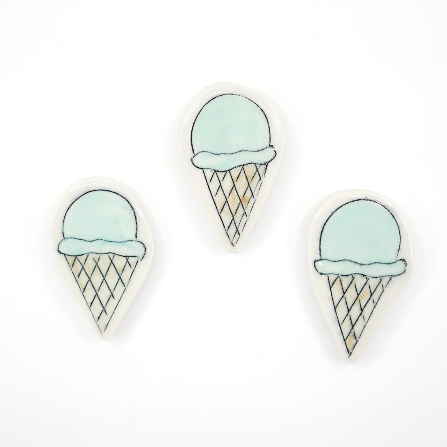 Ice Cream Magnet - Mint