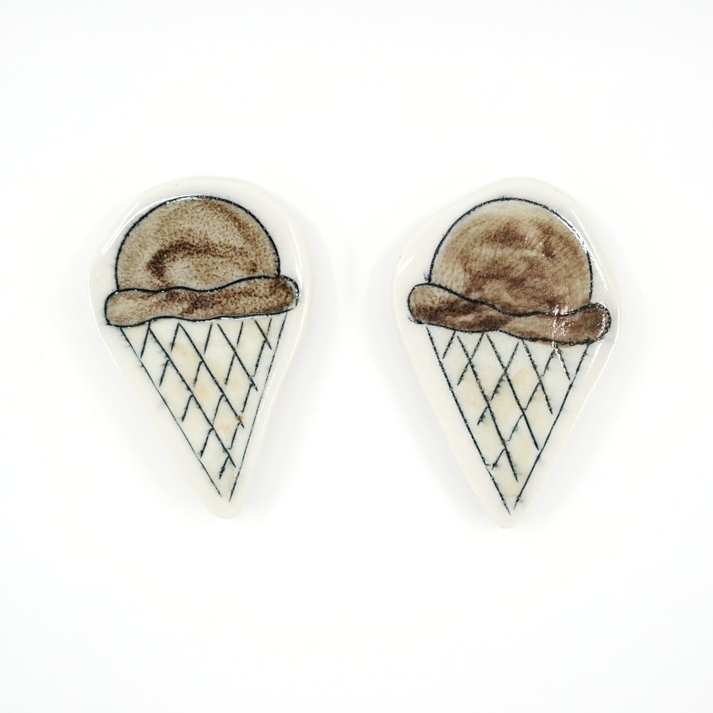 Ice Cream Magnet - Chocolate