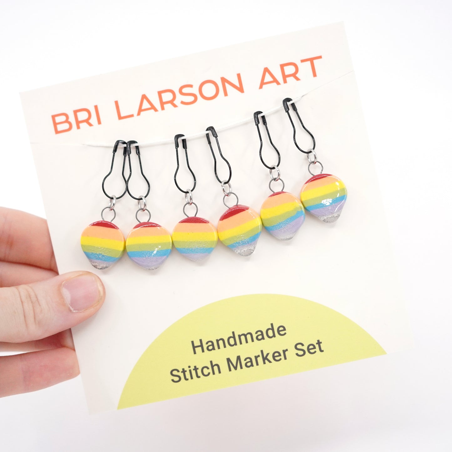 Rainbow Stitch Marker Set - Pin Version