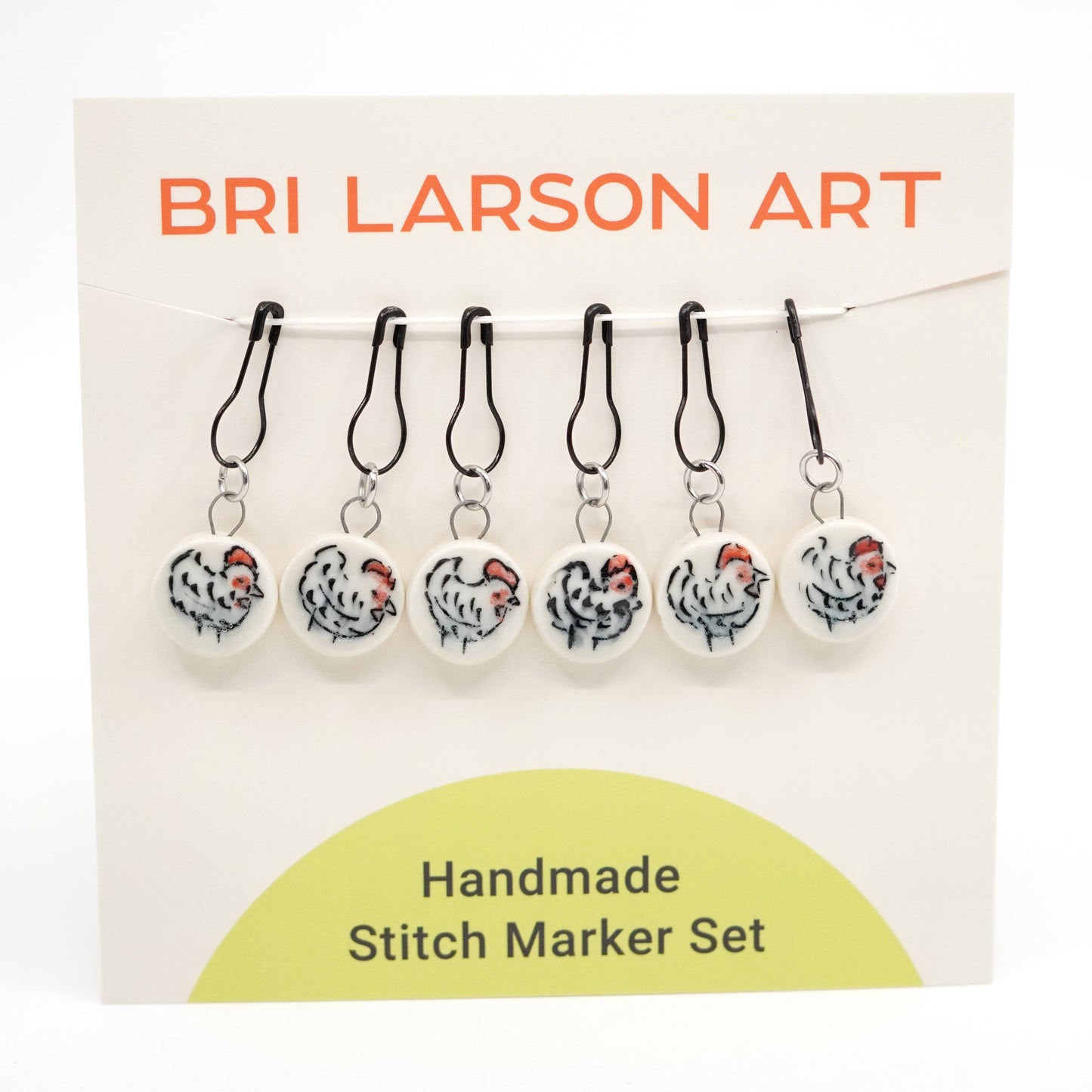 Chicken Stitch Marker Set - Pin Version