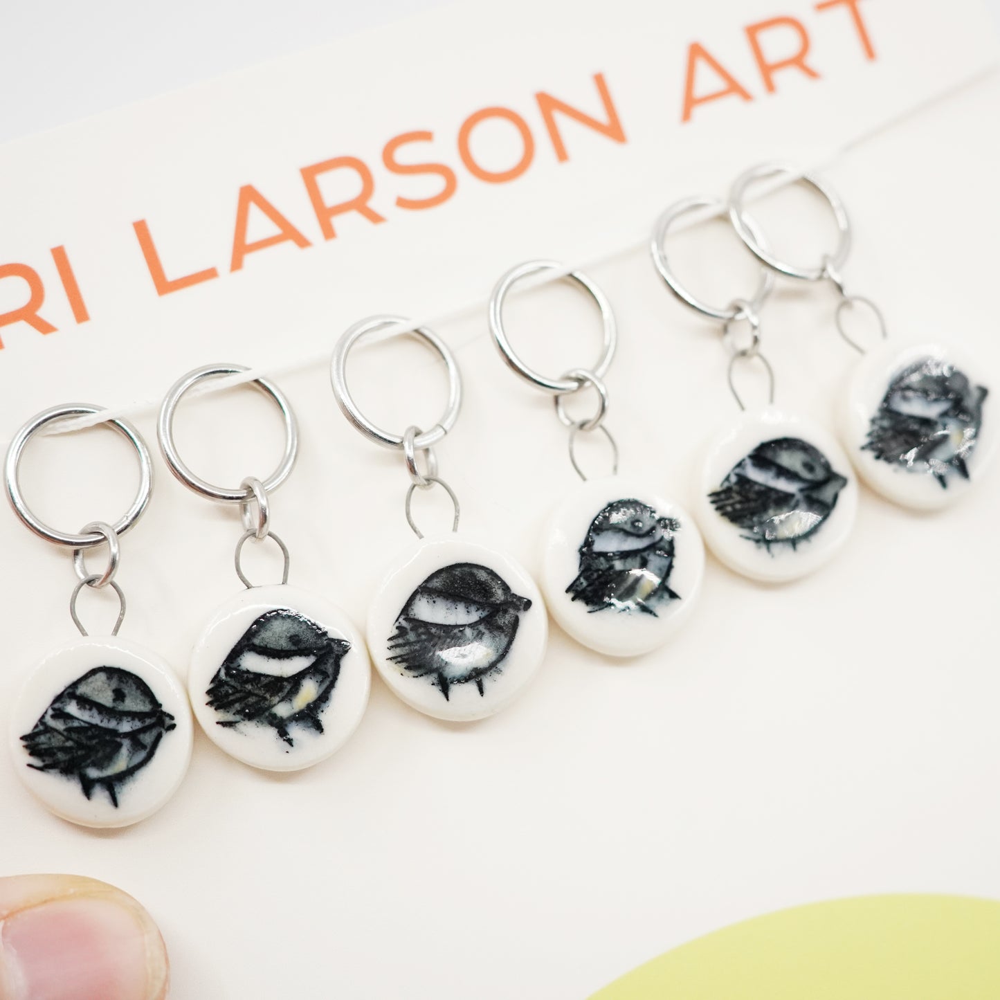 Chickadee Stitch Marker Set - Special Set