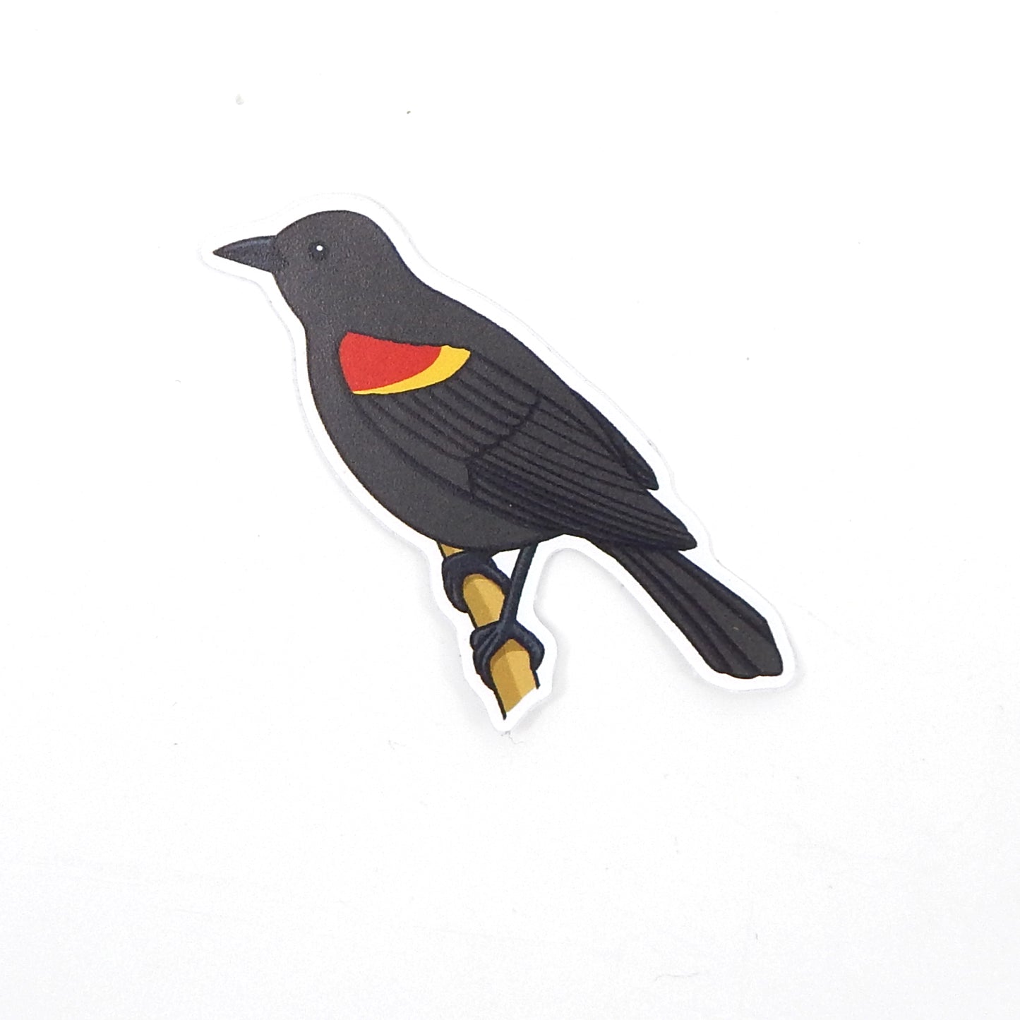 Red Winged Blackbird Sticker