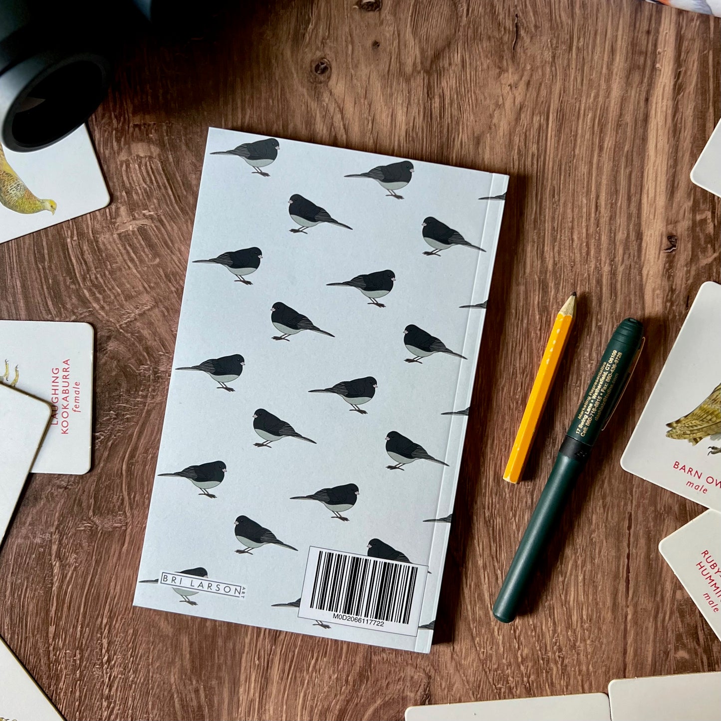 Dark Eyed Junco Notebook