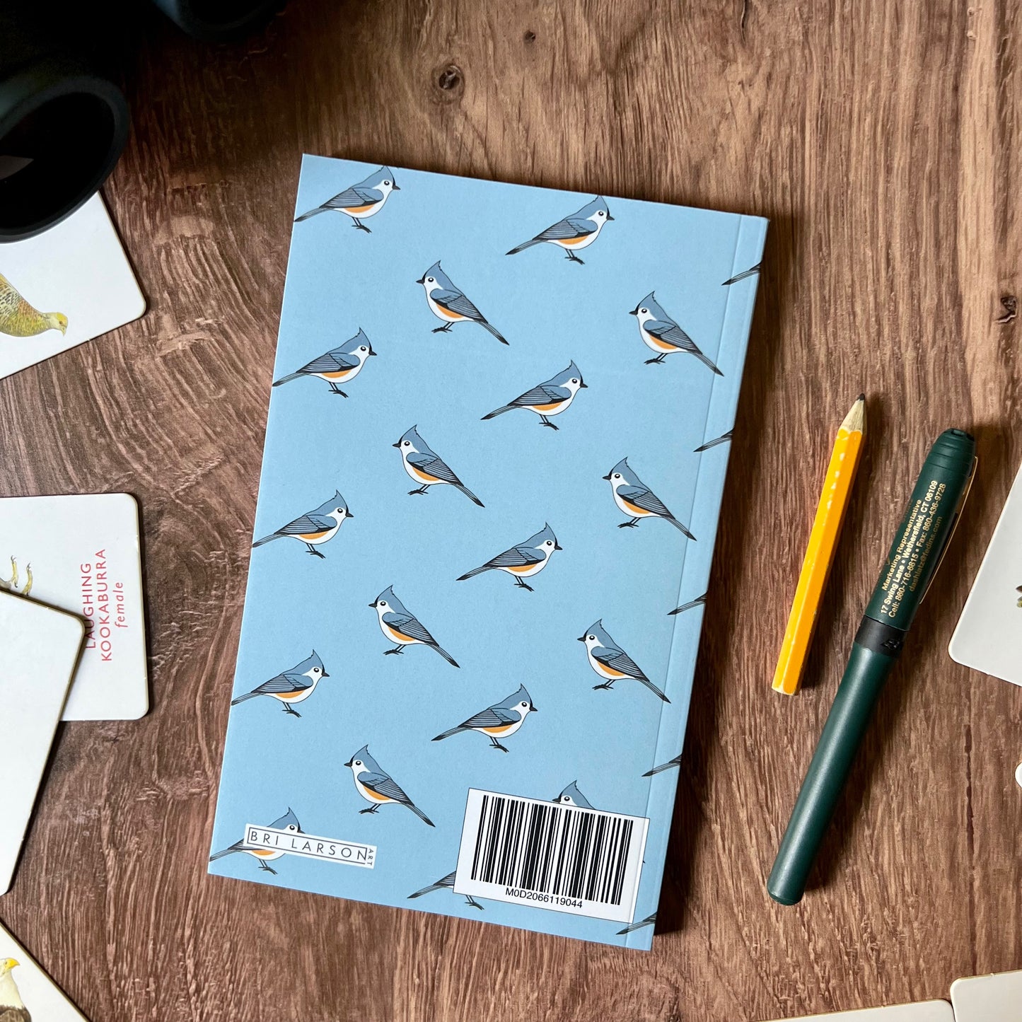 Tufted Titmouse Notebook