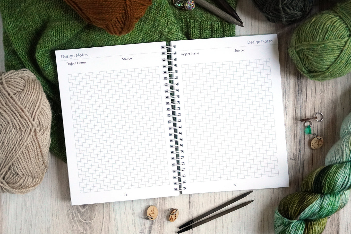 The Knitter's Design & Project Notebook / Forest