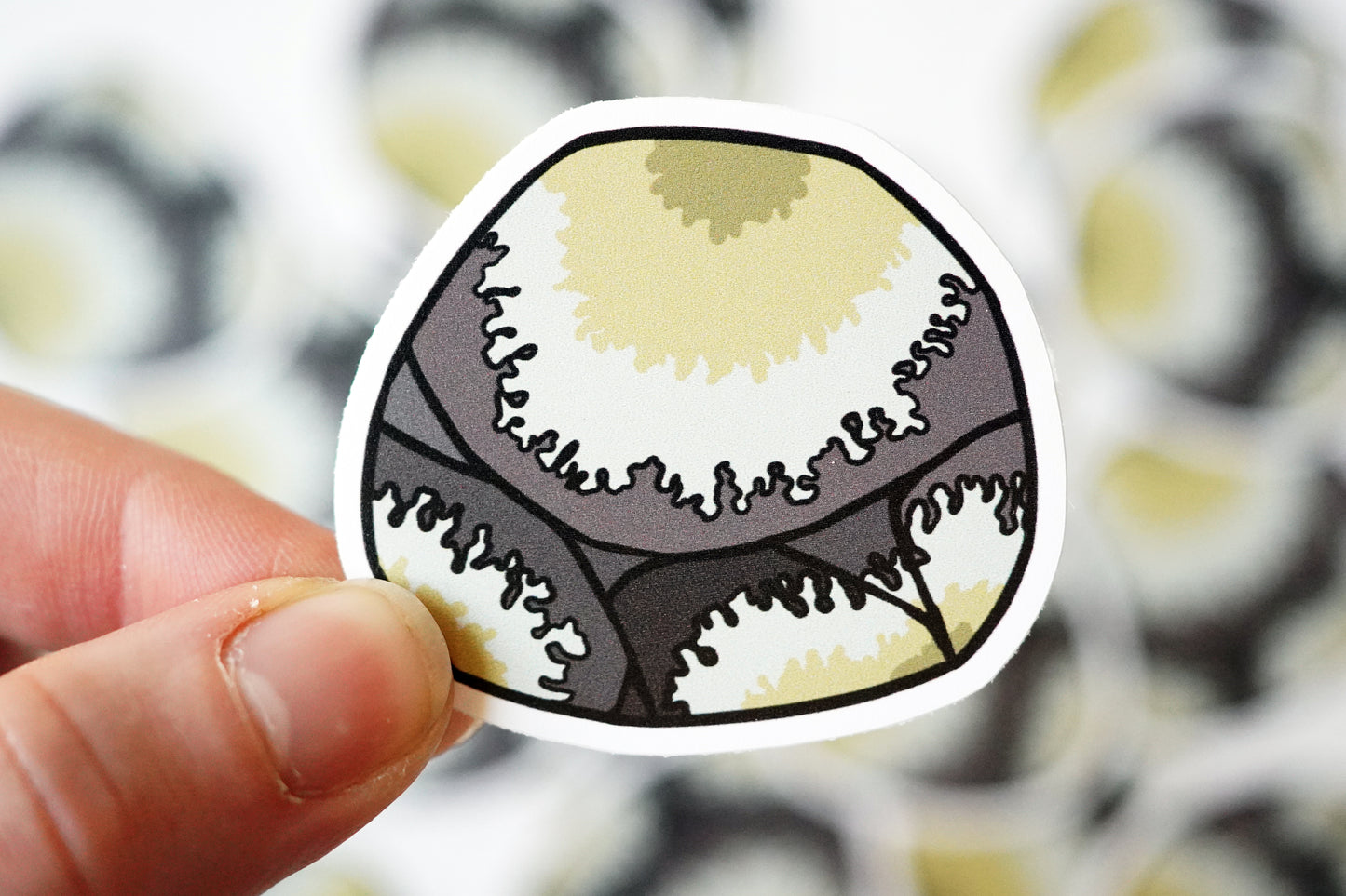 Lichen Rock Sticker