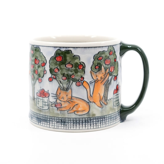 Cats Going Apple Picking Mug