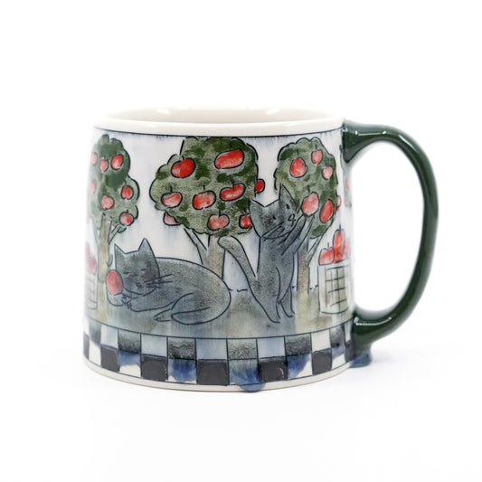 Cats Going Apple Picking Mug