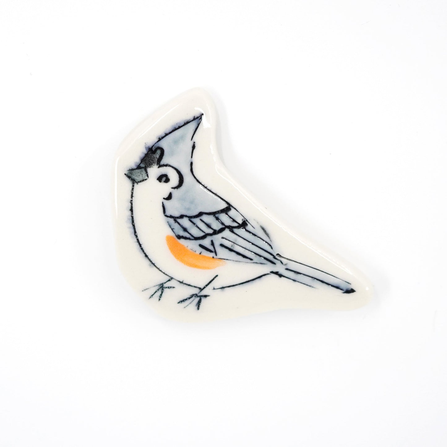 Tufted Titmouse Magnet