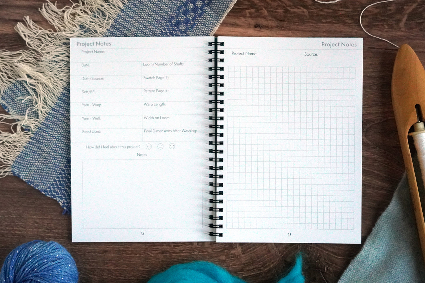 The Weaver's Design & Project Notebook / Sea