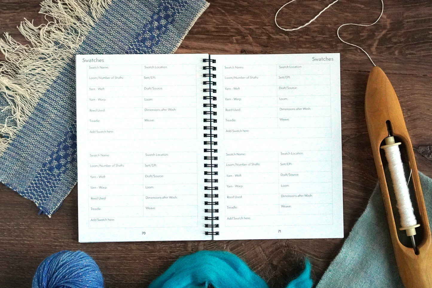 The Weaver's Design & Project Notebook / Sea