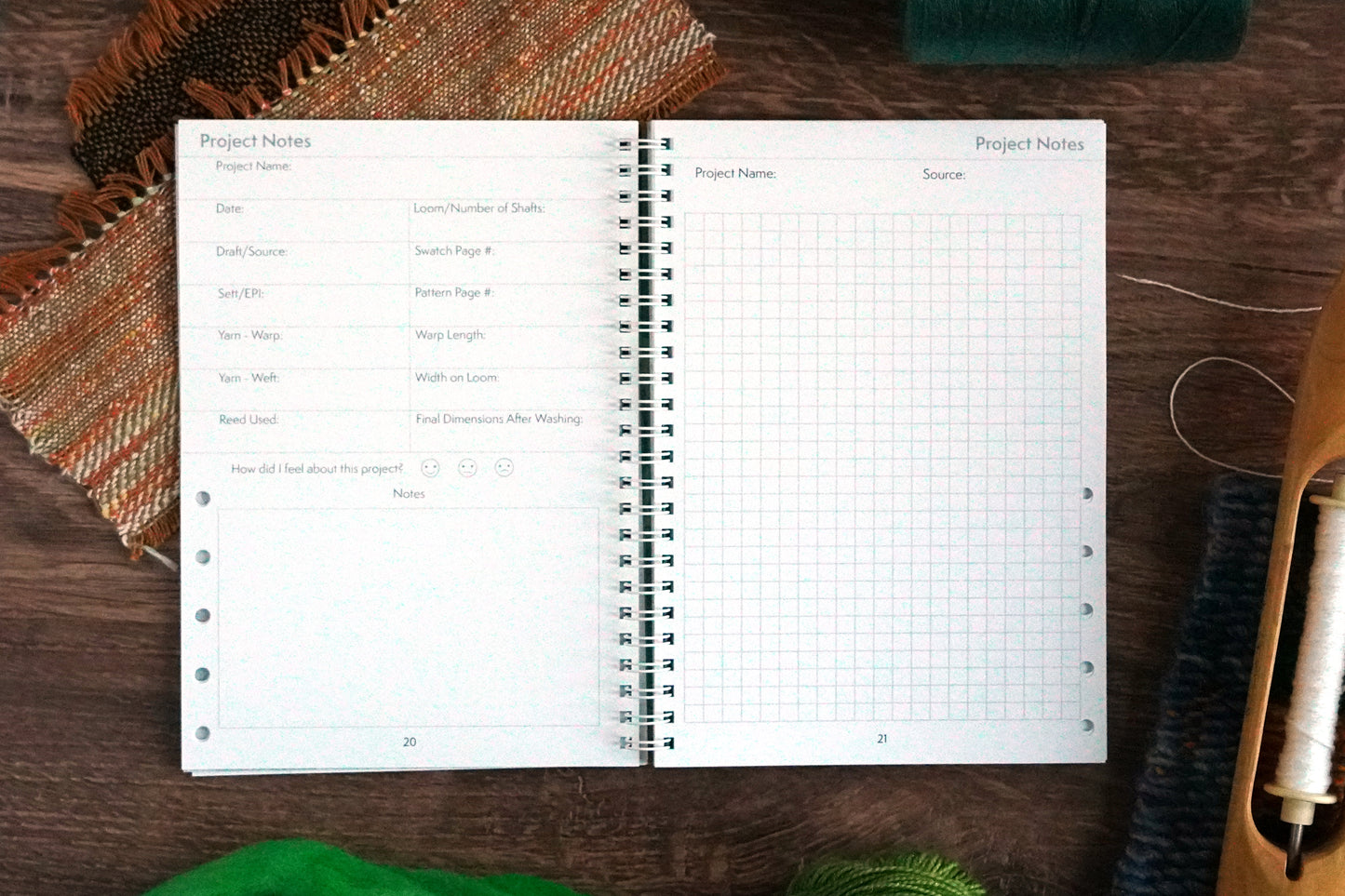 The Weaver's Design & Project Notebook / Forest