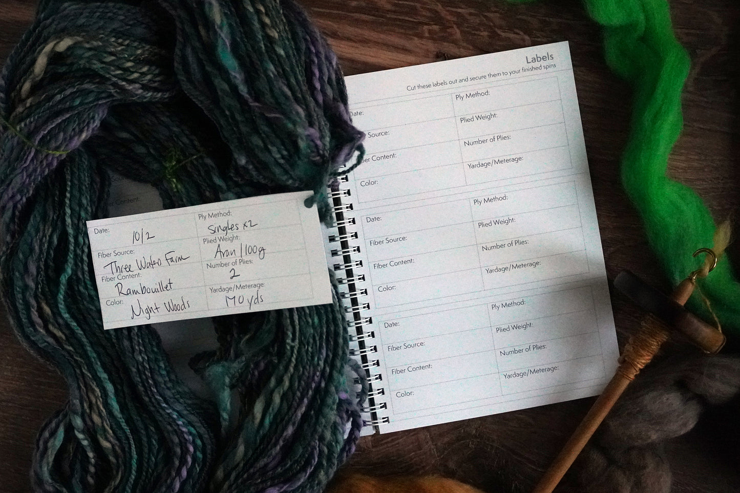 The Spinner's Project Notebook / Forest