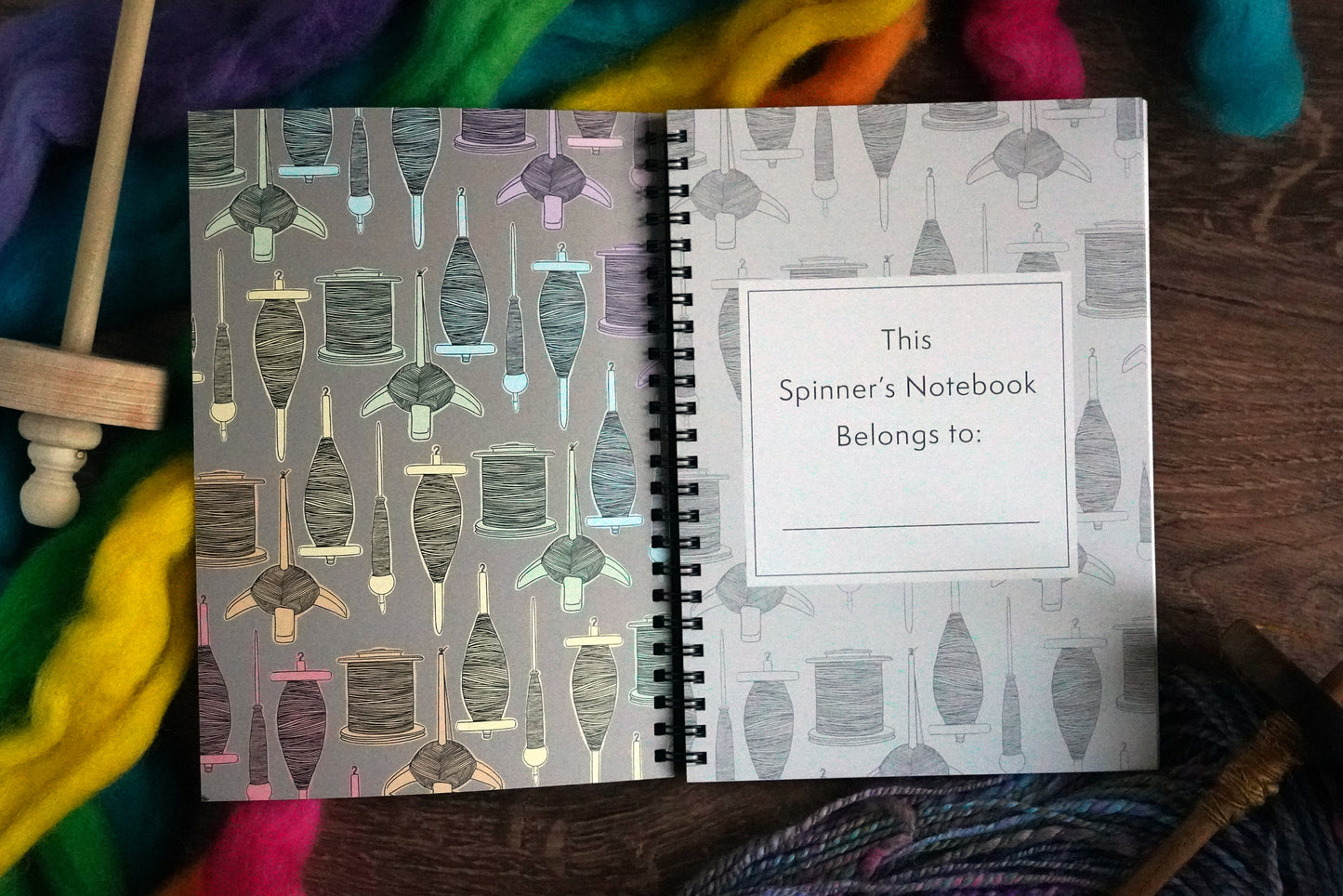 The Spinner's Project Notebook / Rainbow