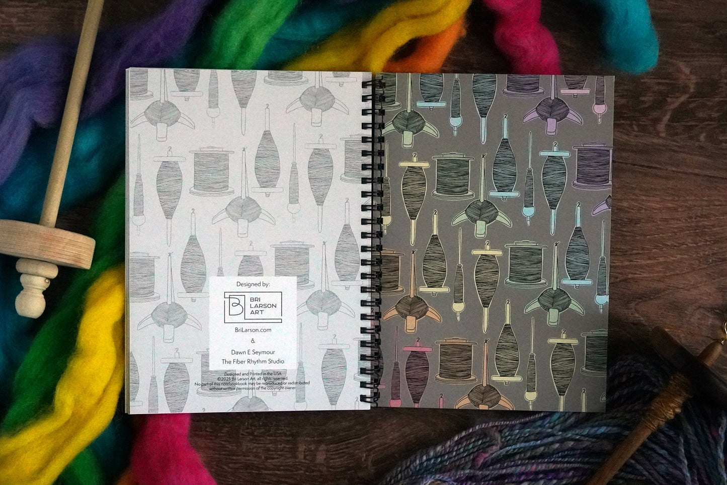 The Spinner's Project Notebook / Rainbow