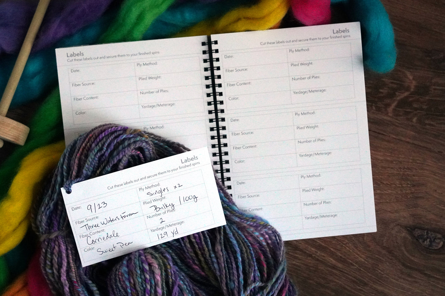 The Spinner's Project Notebook / Sea