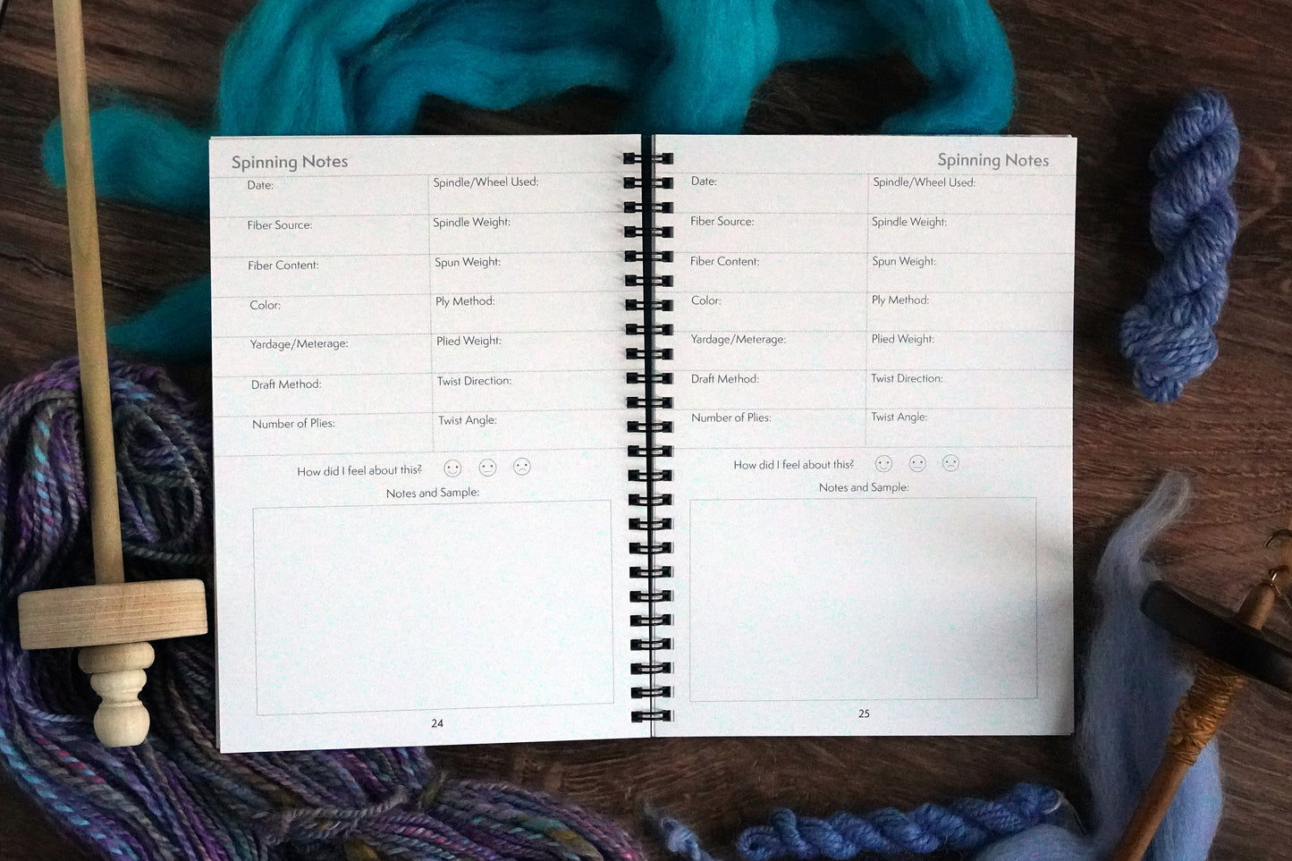 The Spinner's Project Notebook / Sea