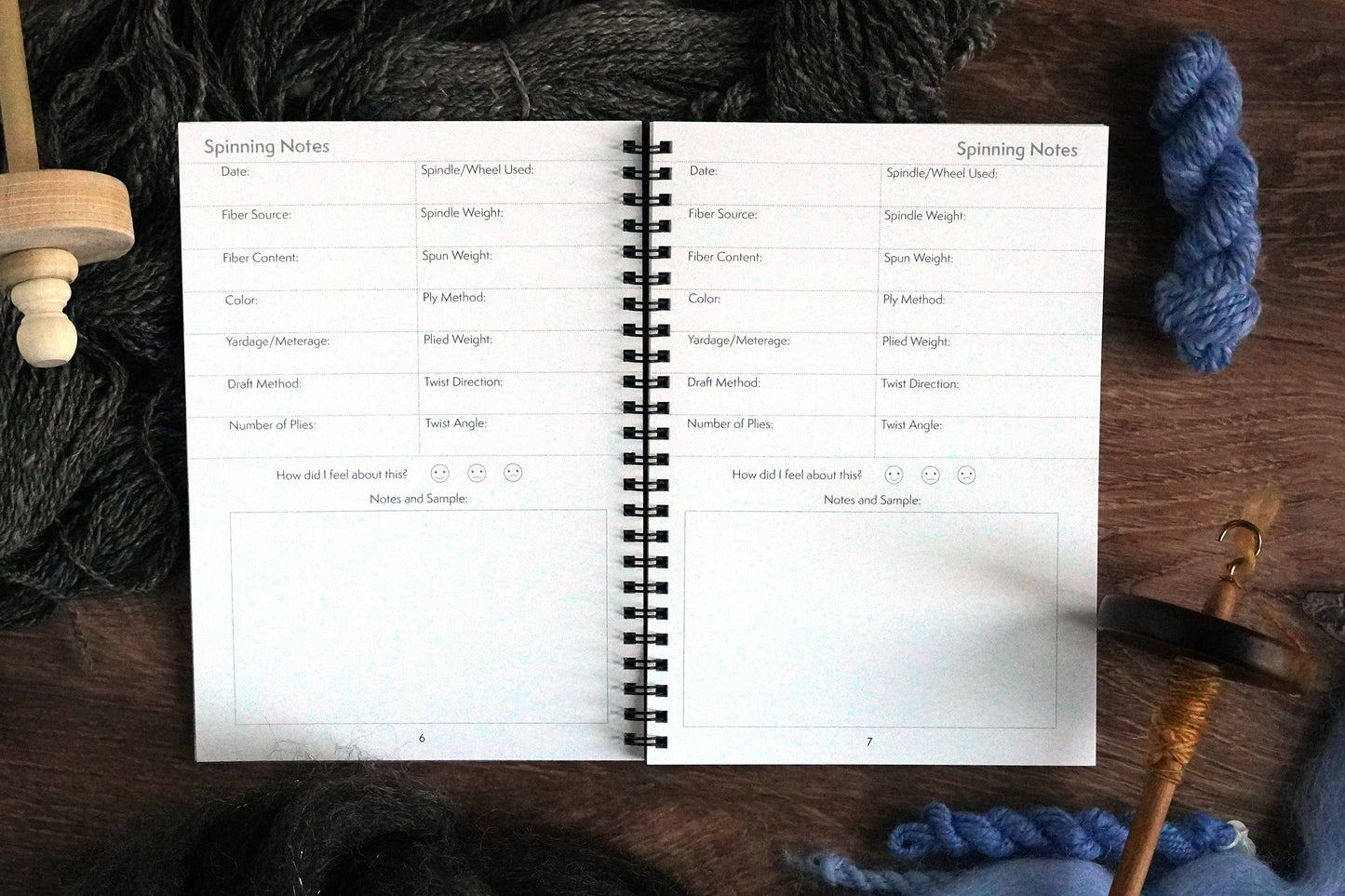 The Spinner's Project Notebook / Storm