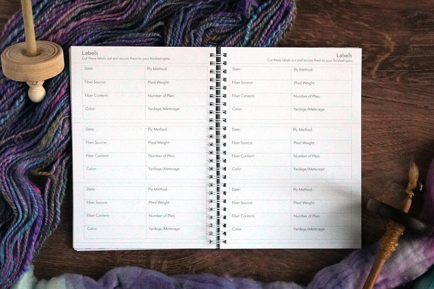 The Spinner's Project Notebook / Lavender