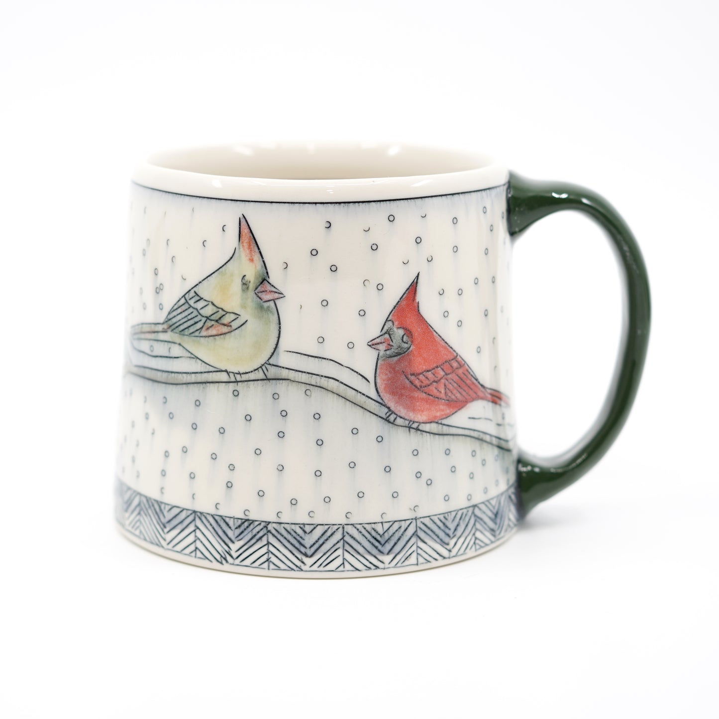 Snowy Cardinal Mug [SECOND]